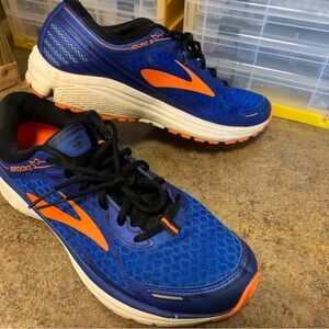 Brooks Men's Athletic Shoes in Blue and Orange
